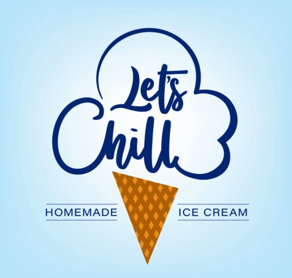 Let’s Chill Homemade Ice Cream logo